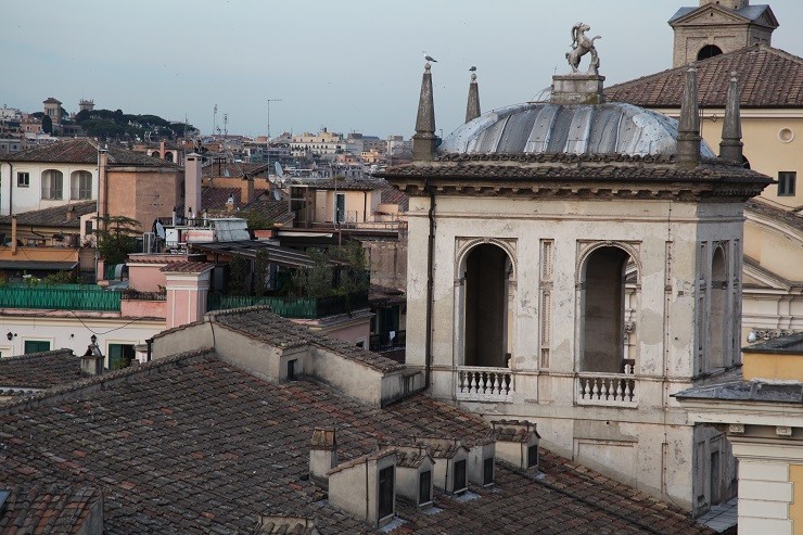 Крыши Рима / Италия