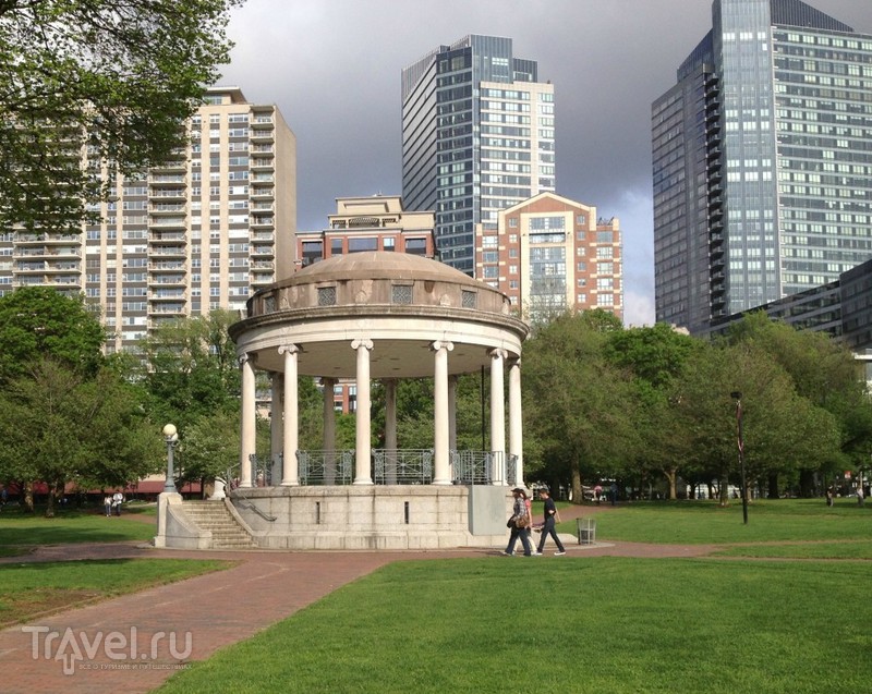 Бостон. Первый публичный парк в мире / США