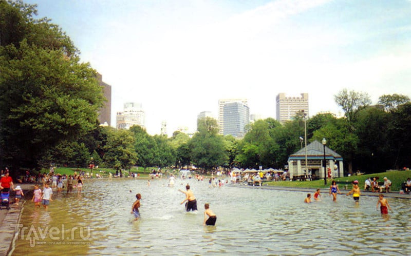 Бостон. Первый публичный парк в мире / США