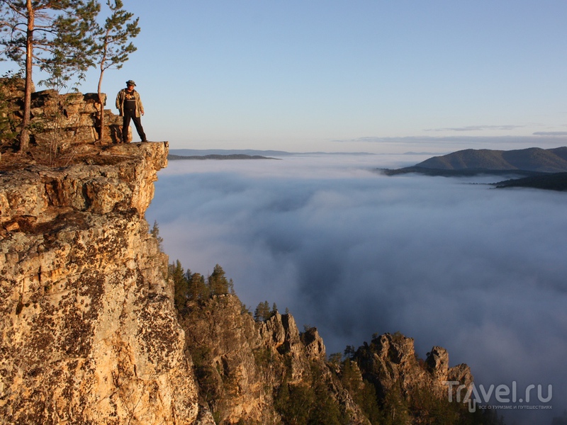 Башкортостан: Айгир, скалы хребта Караташ / Фото из России