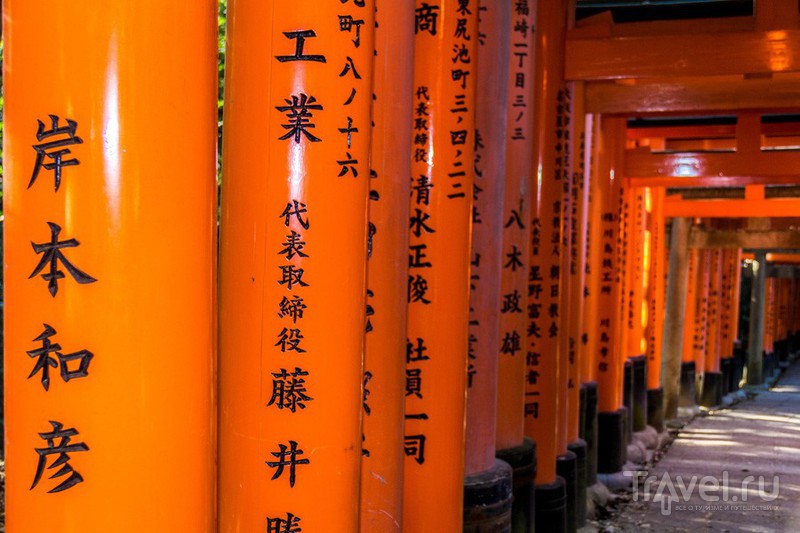 Киото. Лисий храм Фусими Инари / Фото из Японии