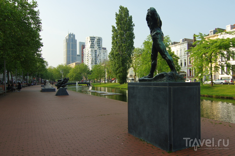 Скульптурный Роттердам / Фото из Нидерландов