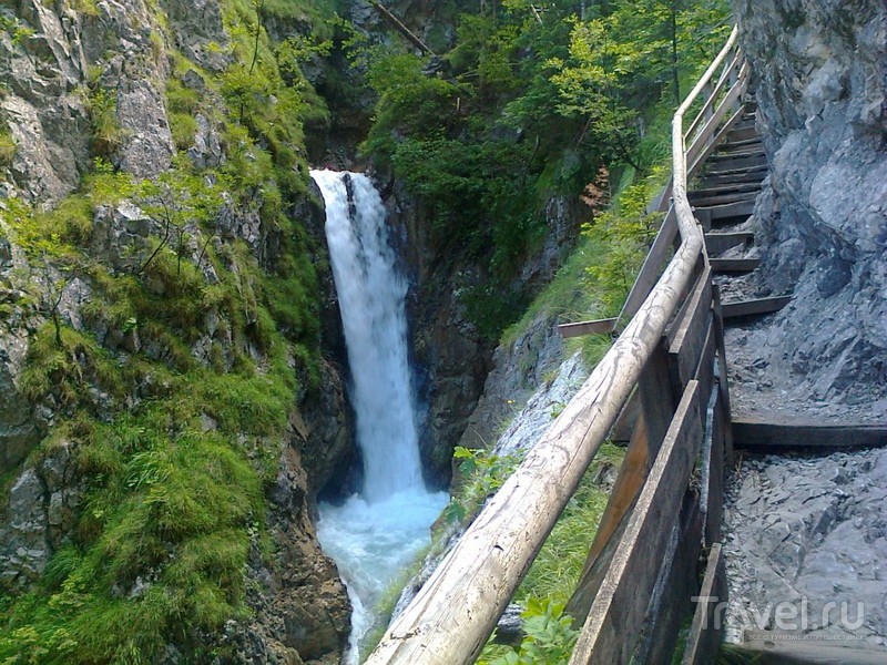 Поездка в Тироль: водопад Дальфацер (Dalfazer) и Волчье ущелье (Wolfsklamm) / Фото из Австрии
