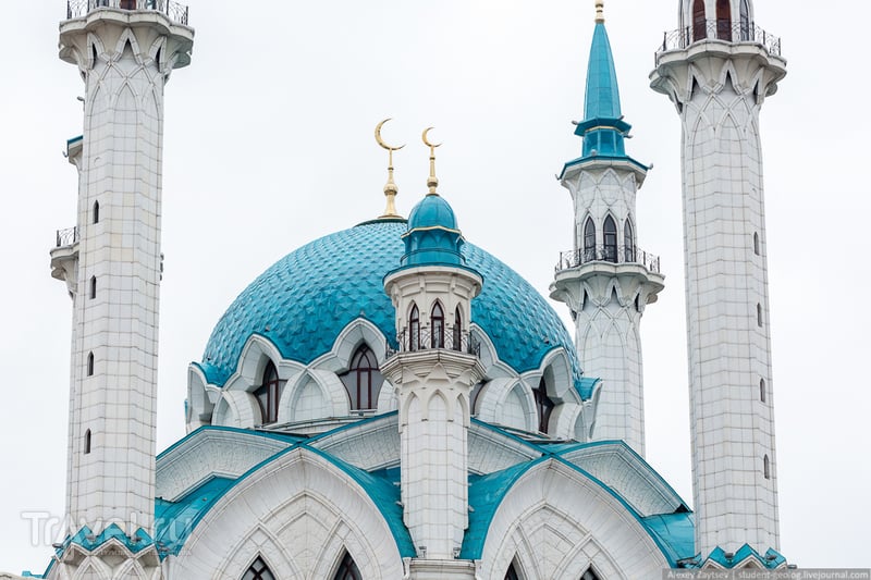 Казань глазами муэдзина. Панорамные виды с минарета мечети Кул-Шариф / Фото из России