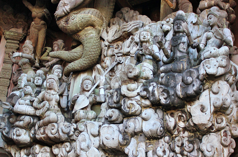 Храм Истины в Паттайе / Таиланд