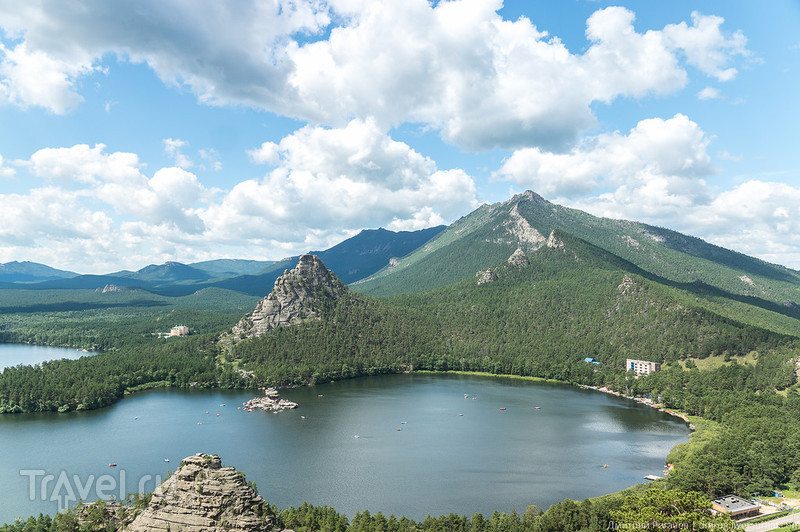 Казахстан. Природный парк Бурабай (Боровое). Над Голубым заливом... / Фото из Казахстана