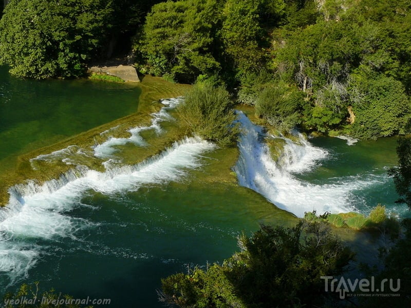 Словения - Хорватия без городов. Много, много, очень много воды в парке Крка / Фото из Хорватии