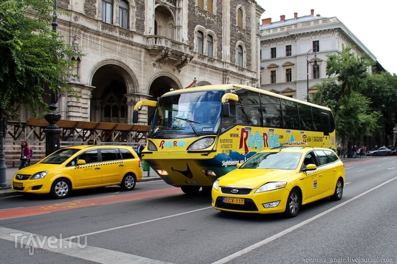 Разнообразный транспорт Будапешта / Венгрия