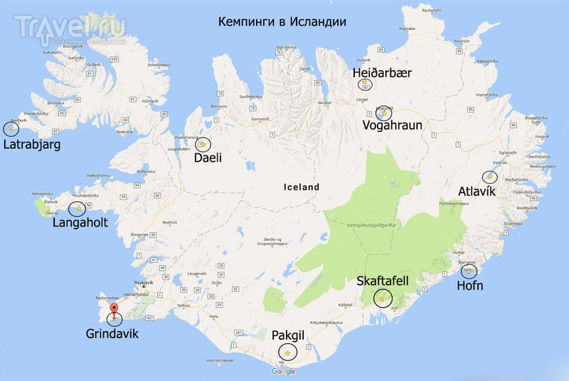 Кемпер-путешествие по Исландии, и кусочек Гренландии / Фото из Исландии