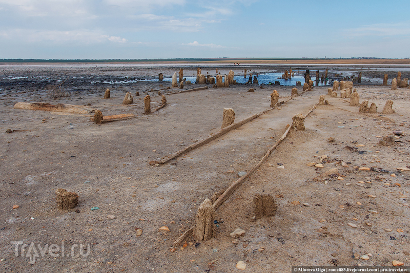 Соленое озеро или спа-процедуры по-тамански / Фото из России