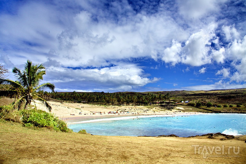 Красивый пляж Анакена! / Фото из Чили