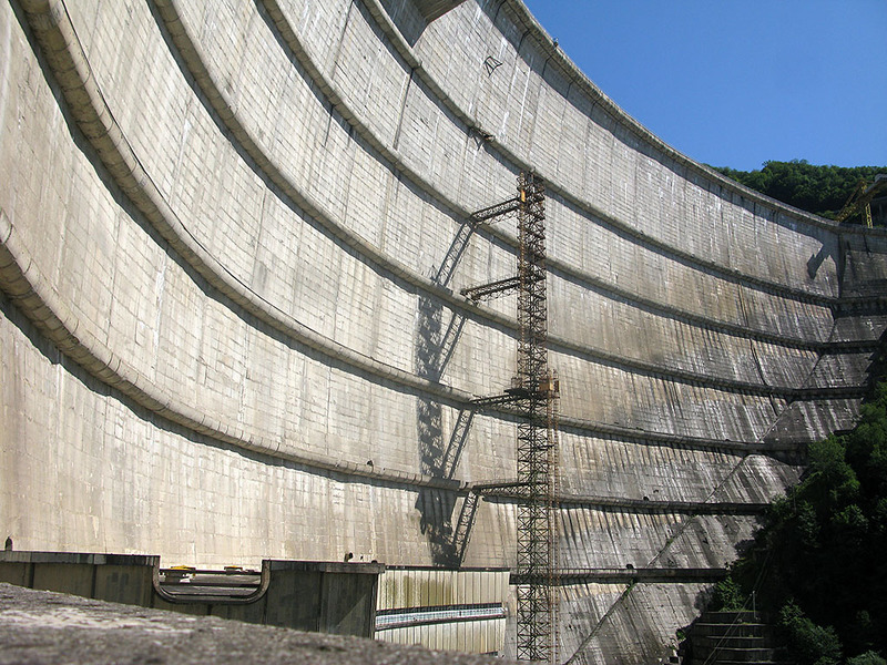 Грузия 2016. Ингури ГЭС / Грузия