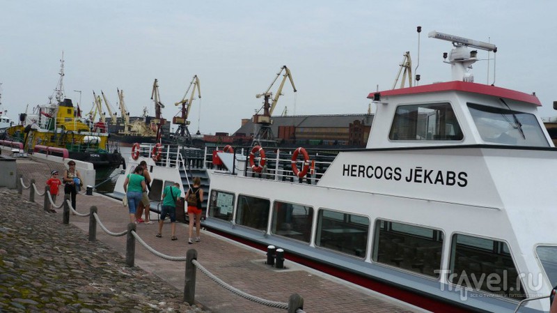 Вентспилсский порт и прогулка на кораблике "Герцог Екаб" / Латвия