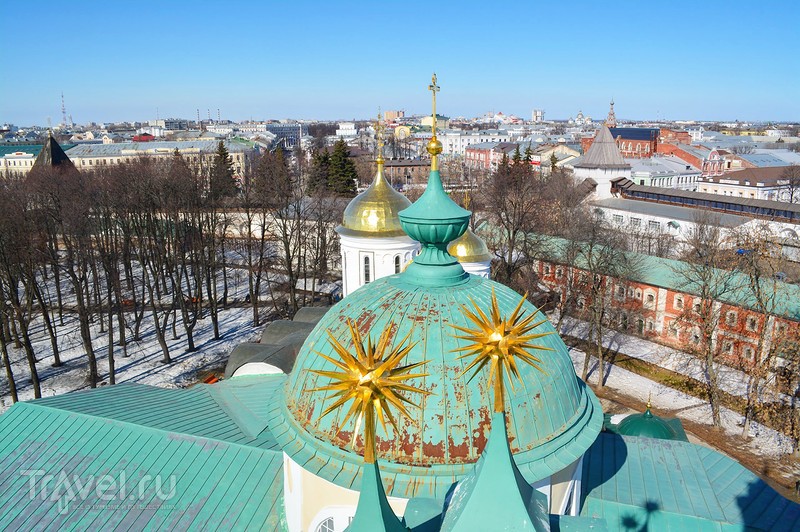 Ярославль с высоты птичьего полёта / Россия