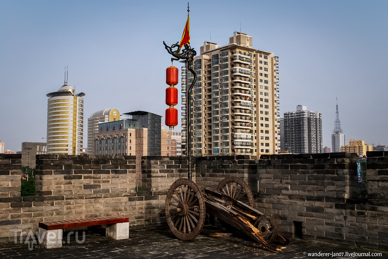 Сиань. Городская стена династии Мин / Фото из Китая