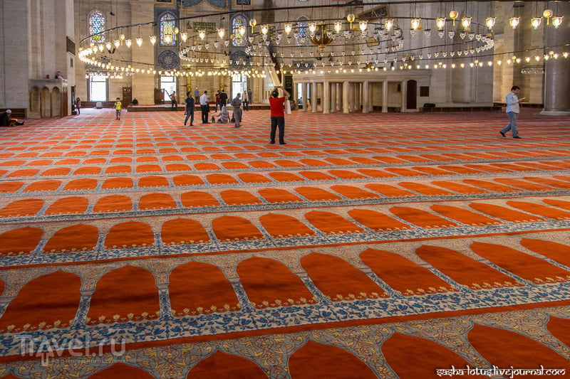 Сулеймание: самая большая мечеть Стамбула / Фото из Турции