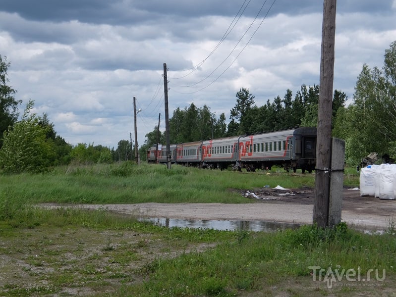 Москва - Тумская: контрасты российских железных дорог / Фото из России