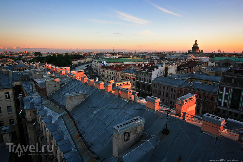 Парадные и крыши северной столицы / Фото из России