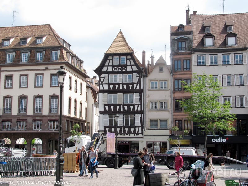 На перекрёстке всех дорог. Страсбург / Фото из Франции