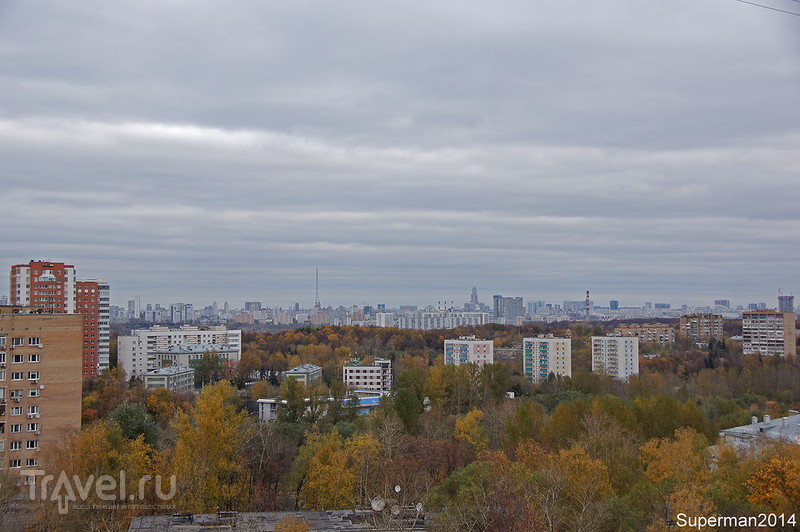 Московская осень. Виды из Кунцево / Россия