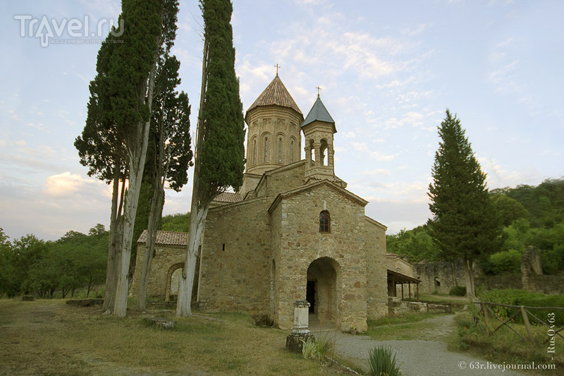 Монастырь Святого Зенона в Икалто. Превосходная древняя академия Икалто / Грузия