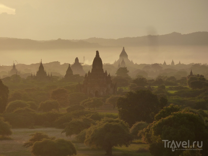 Баган, рассветные/закатные храмы / Фото из Мьянмы