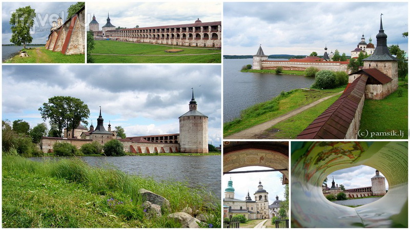 Кирилло-Белозерский монастырь. Сиверское озеро / Россия