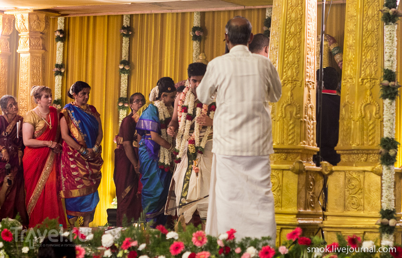 Свадьба брахманов в Индии / Индия