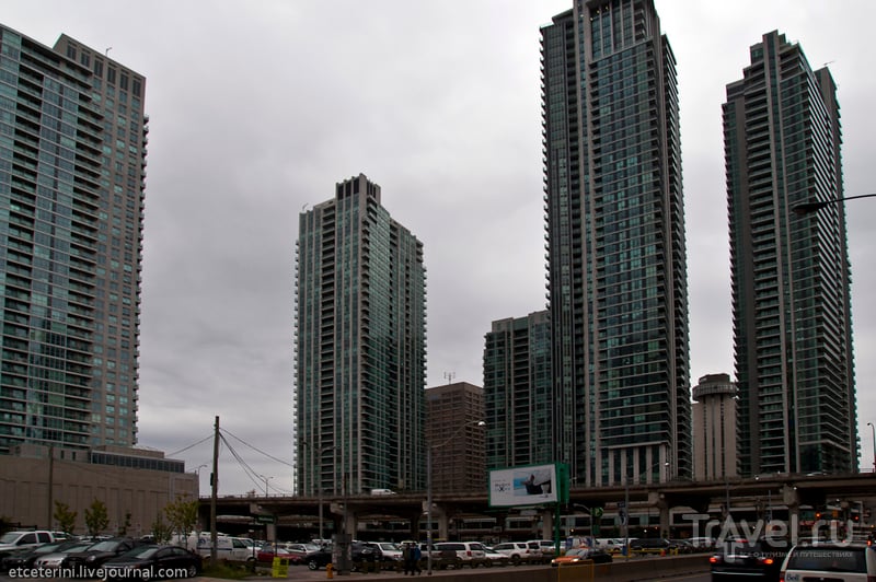 Торонто. Небоскребы пасмурного даунтауна / Фото из Канады