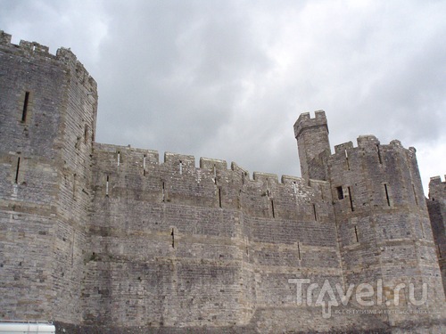 Замок Карнарвон - суровое очарование Уэльса / Великобритания