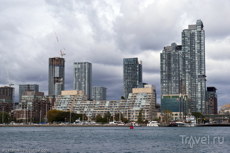 Торонто. Харборфронт и озеро Онтарио / Фото из Канады