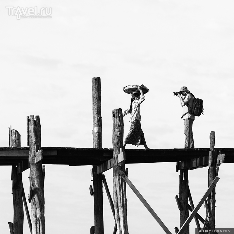 Тиковый мостик / Мьянма