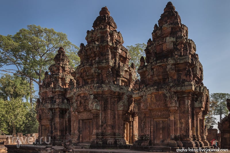 Цитадель красоты Banteay Srei / Фото из Камбоджи