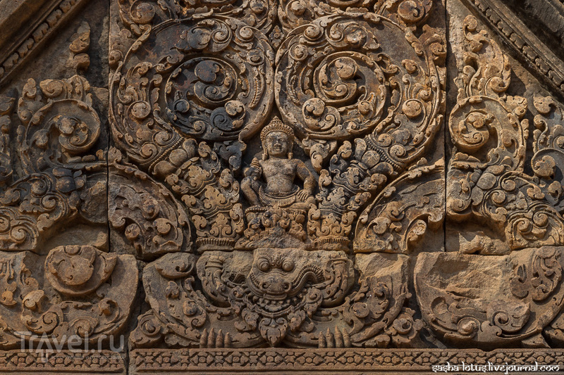 Цитадель красоты Banteay Srei / Фото из Камбоджи