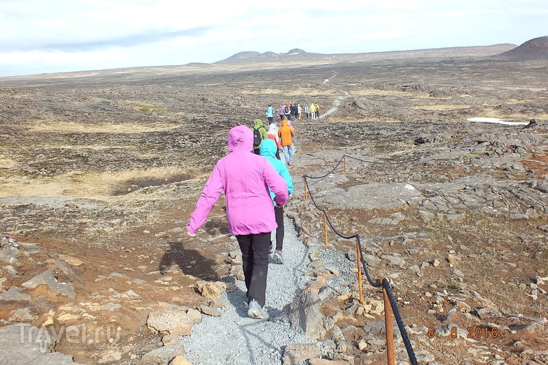 Экскурсия в кратер вулкана Thrihnukagigur / Фото из Исландии