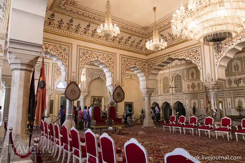 Джайпур - "розовый город" и дворцы / Фото из Индии