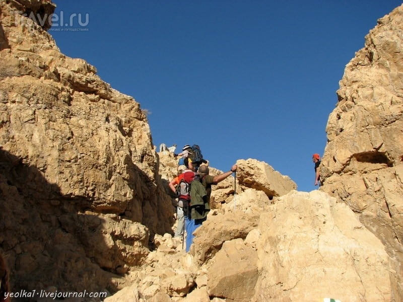 Каньоны Мертвого моря. Ущелье Цеелим. Гай Баhак / Фото из Израиля