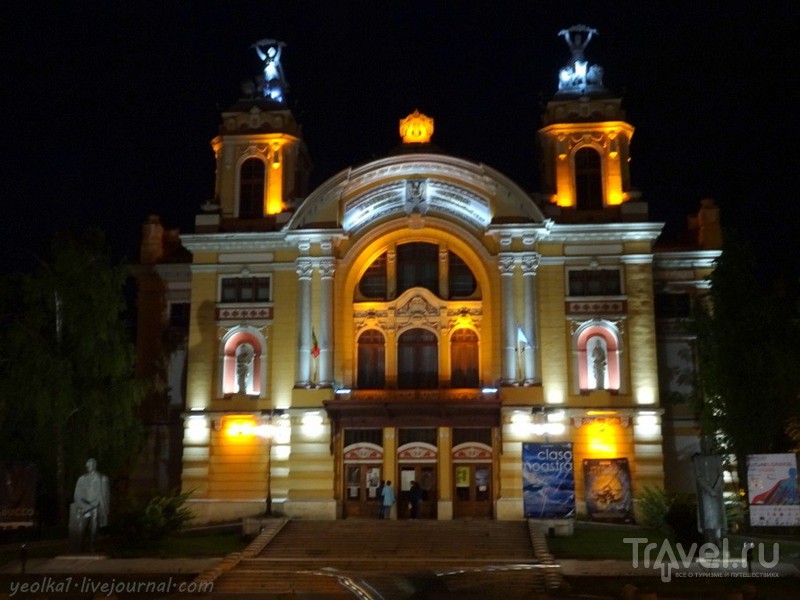 Вечер в Клуж-Напока / Фото из Румынии