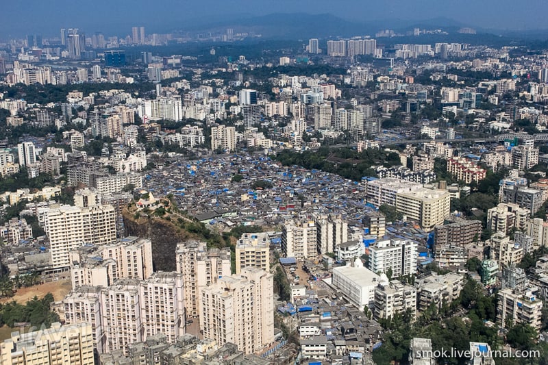 Мумбаи, трущобы и пара достопримечательностей / Индия
