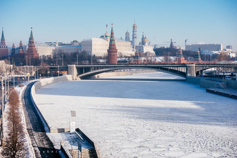 C ветерком по Москве. Велопарад у стен Кремля / Фото из России