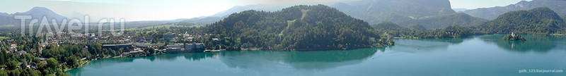 Озеро Блед в Словении / Словения