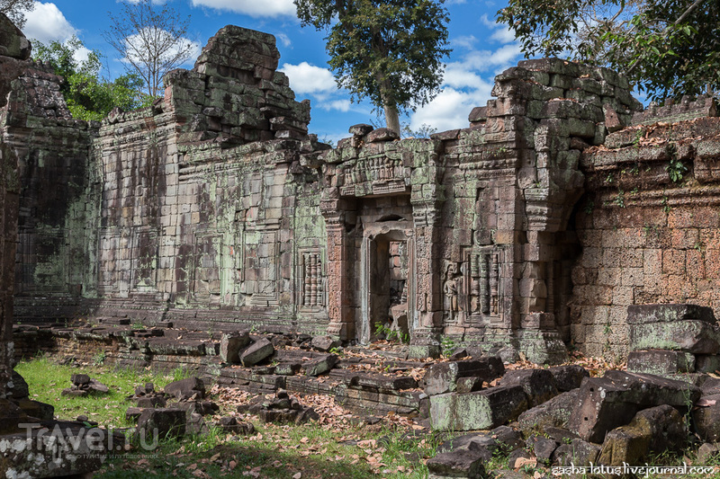 Священный город победы Preah Khan / Фото из Камбоджи