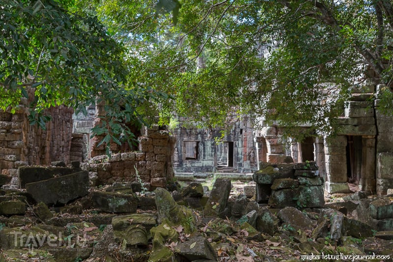 Священный город победы Preah Khan / Фото из Камбоджи