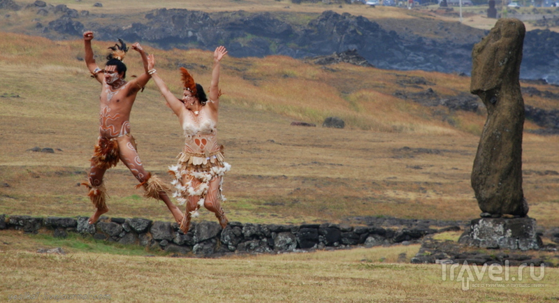 Остров Пасхи. Аху Тахай и рапануйская свадьба людей-птиц / Фото из Чили