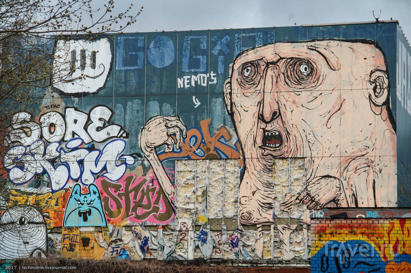 Берлинский стрит-арт / Фото из Германии