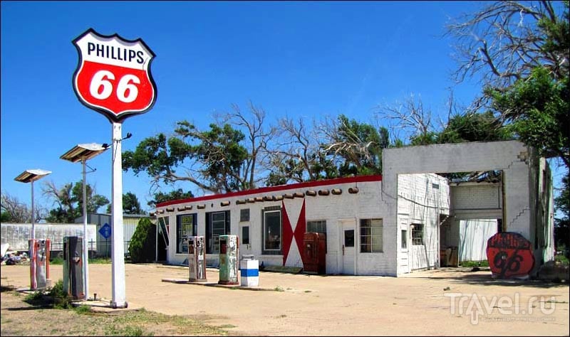 Техас. Mother Road 66 / Фото из США