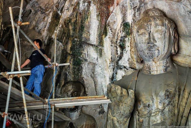 Лоян. Пещеры Лунмэнь / Фото из Китая