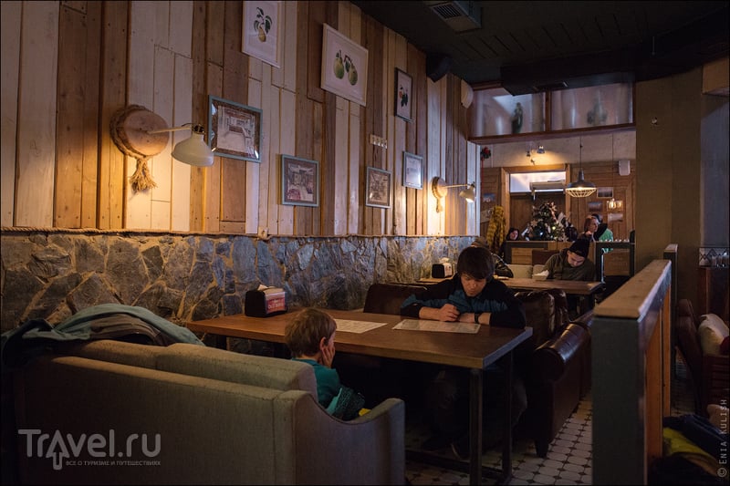 Обзор еды на курорте Роза Хутор. Рестораны / Фото из России