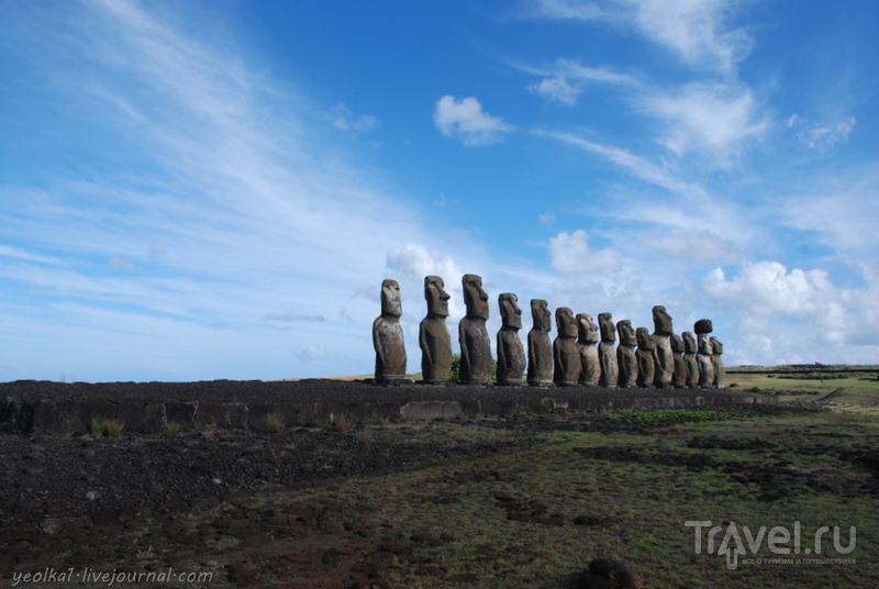 Остров Пасхи. По юго-восточному берегу от Винапу до Тонгарики / Фото из Чили