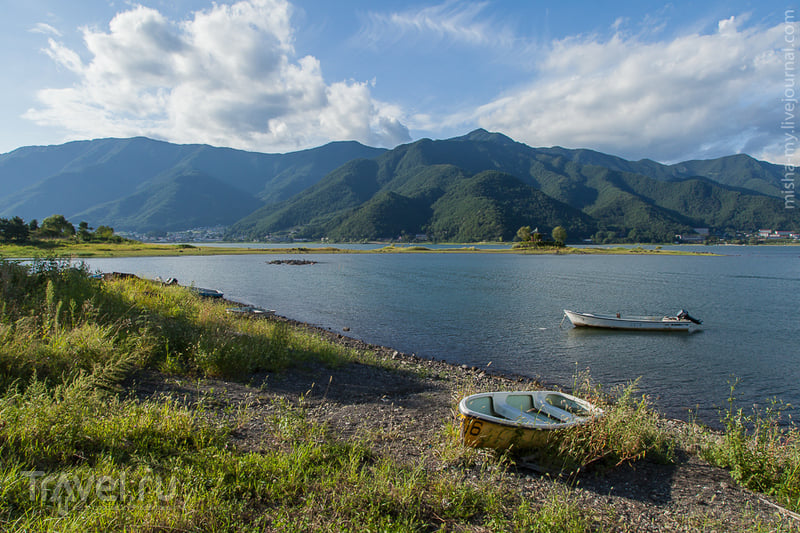 Япония. Спуск с Фудзи и озеро Kawaguchi / Фото из Японии